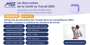 RST 2024 : TMS (présentiel) - 10/12/2024 - de 09h00 à 11h00 - MIST Pont-l'Evêque - Évènements de MIST Normandie